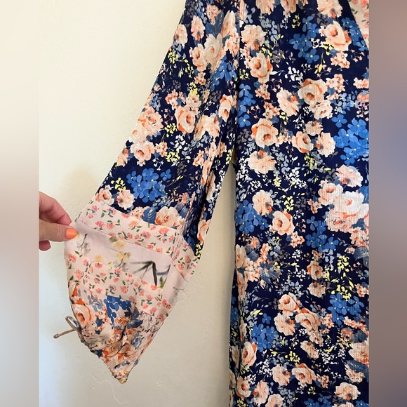 Rebecca Taylor Gigi Floral Silk Mini Dress size 0 - Picture 8 of 15